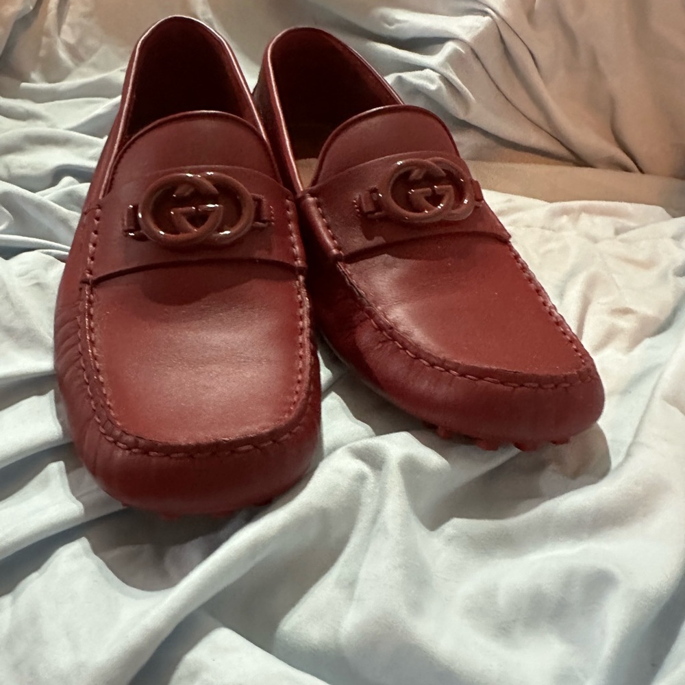 Gucci Men's Burgundy Loafers